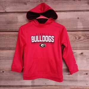 Champion Youth Georgia Bulldogs Hoodie Nwot